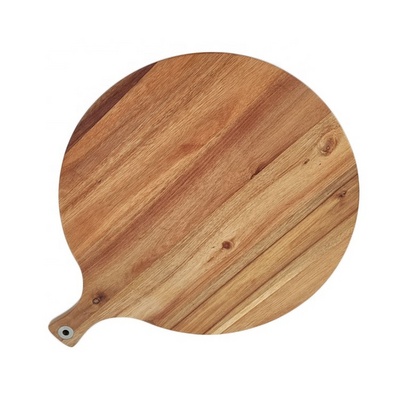 Wholesale Customized Reusable Pizza Peel Set Charcuterie Board Bamboo Pizza Plate Wood Pizza Board With Handle