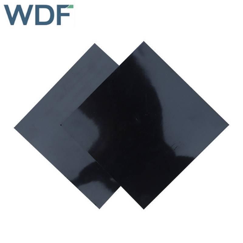 0.5mm 0.75mm plastic water tank liner 1.0mm dam liner 2mm black hdpe geomembrane liner