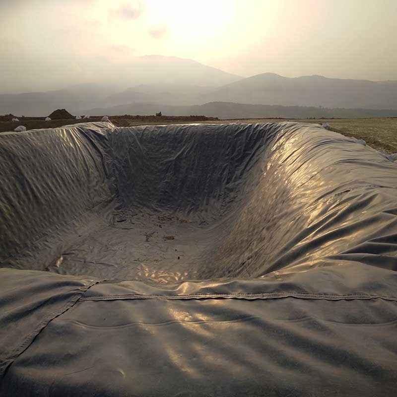 High quality underground waterproofing textured HDPE/ PVC membrane 2mm geomembrane for landfill liners