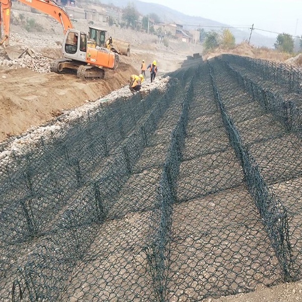 gabion wire mesh box pvc coated gabion walls gabions for stones