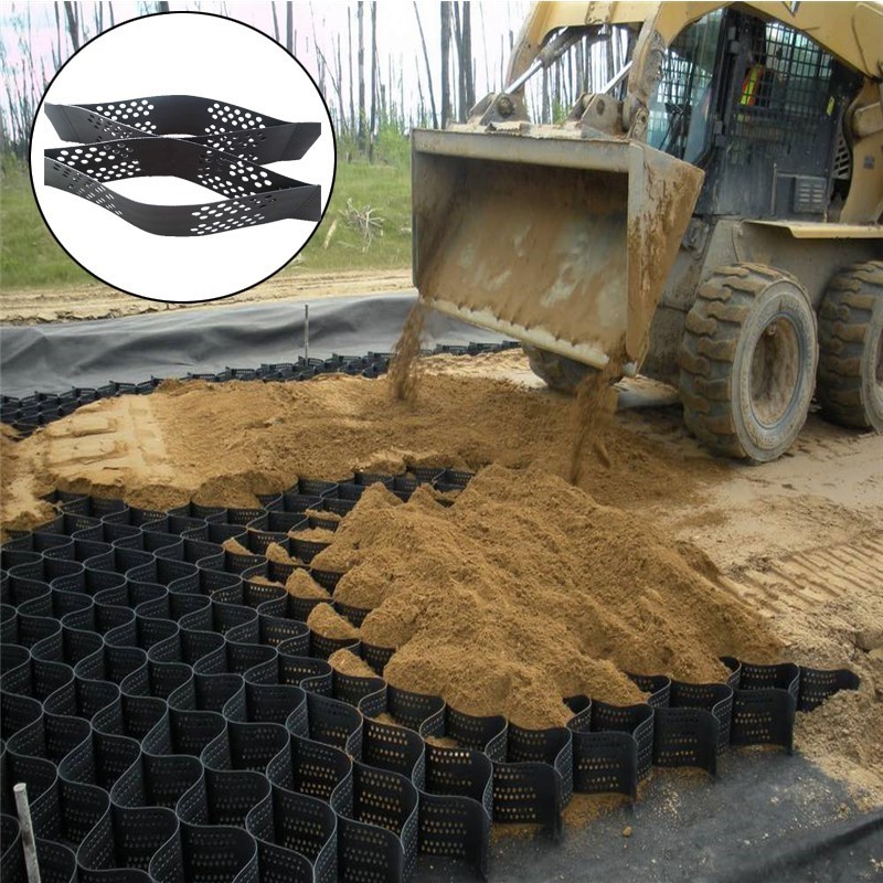 Geocell ground enhancement cellular system gravel grid driveway hdpe geocell honeycomb driveway geocells