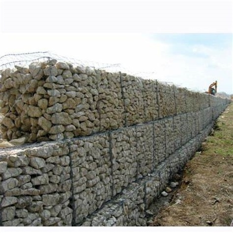 WDF 2x1x1m Factory hexagonal gabion river flood control stone barbed wire cage hexagonal gabion