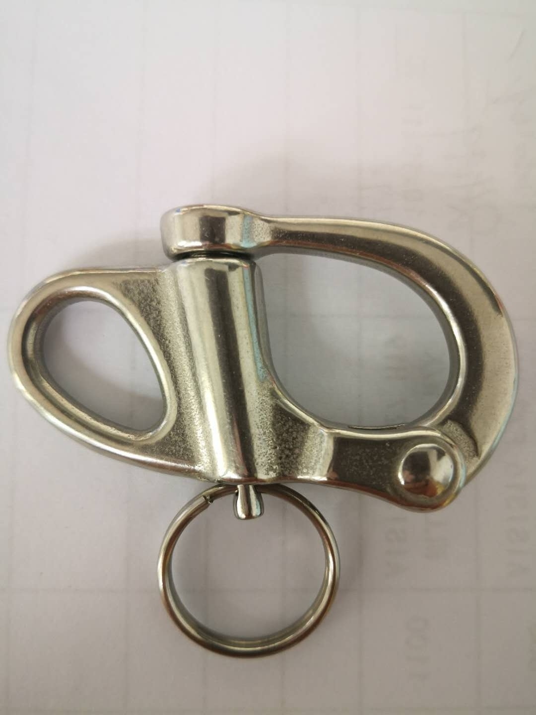 High Quality Stainless Steel 304/316 Quick Release Snap Shackle With Fixed Eye