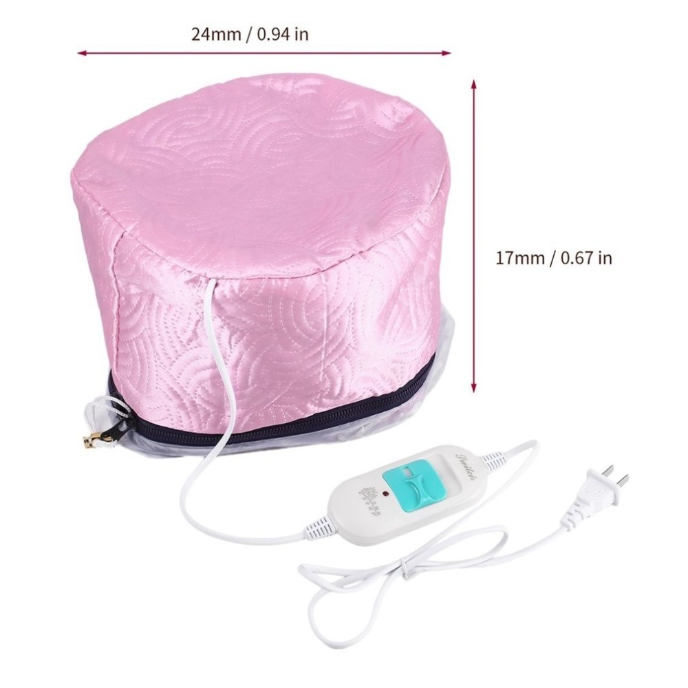 Electric Hair Thermal Treatment Hair Beauty Steamer Hat SPA 220V Nourishing Hair Care Anti-electricity Control Heating