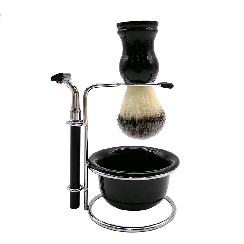 Men's Shaving Razor Kit Soap Bowl & beard Brush Holder Male Beard Shaving Soap Bowl Shaer Stand Male Shaving Tool Set