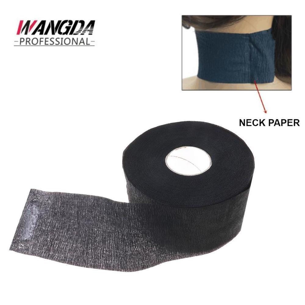 Hair Salon Barber Disposable Roll Requires Neck Paper Productos De Peluqueria Barber Station Protect Neck paper black