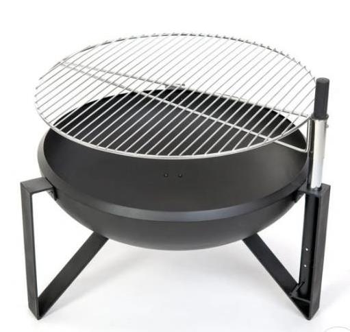 New design Cheap Fire pit Garden Fireplace Backyard Fire bowl Heating Firepit with Grill plate Outdoor Furniture Customized