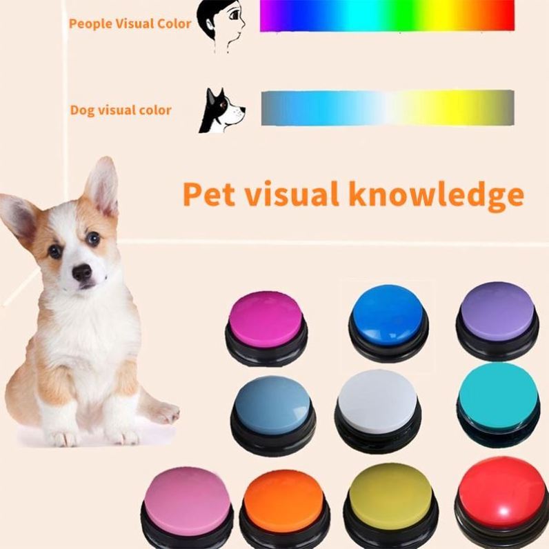 Coolest Dog Communication Talking Button Dog Recording Button For Pets Training Toys Bulk