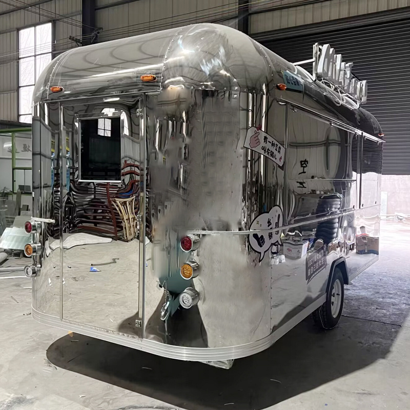 WD UK food truck popular catering mobile fast food car for sale