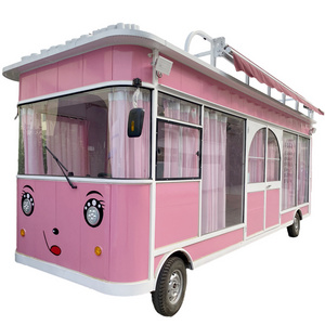 2024 Electric Mobile Food Truck with Battery USA Standard Street Food Cart for Sale Pizza Vending Van Kiosk