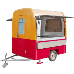 Wanda Square Food Trailer For Sale Food Truck Barbecue Mobile Street Food Vending Cart