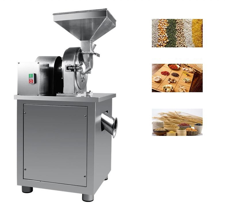 High efficient hemp leaves seeds herbs spice chili powder pin mill pulverizer grinding grinder crushing machine