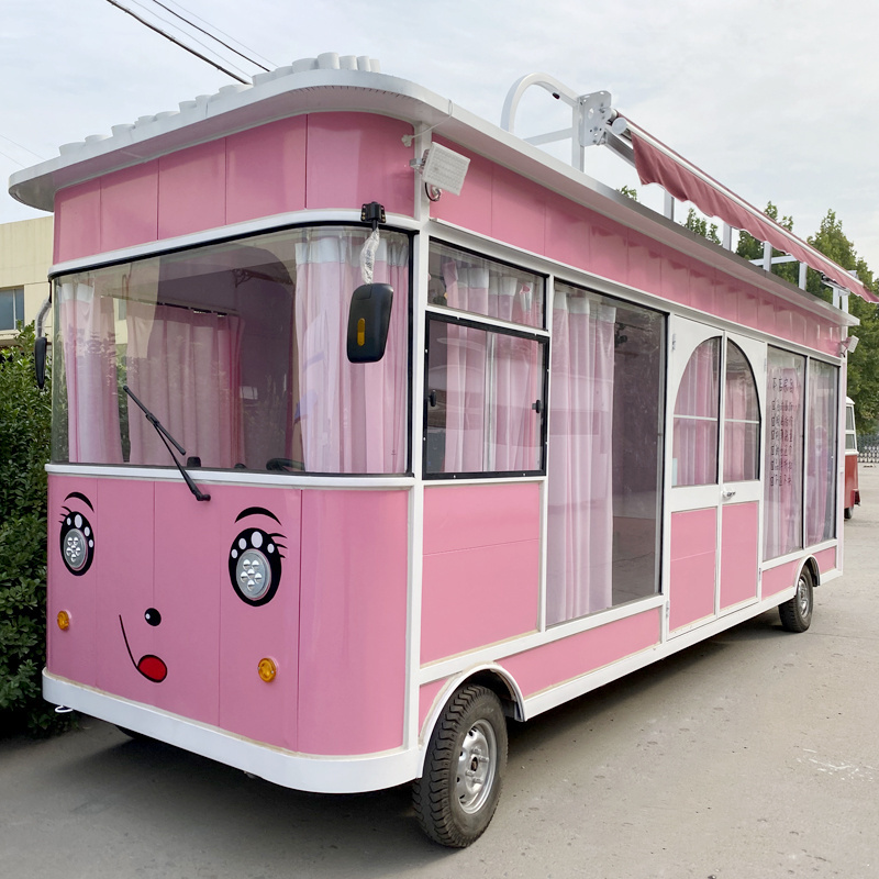 Street Roasted Chicken Food Car Food Vending Trailer Coffee Cart Kiosk Mobile Beach Juice Bar Food Truck for Sale Europe