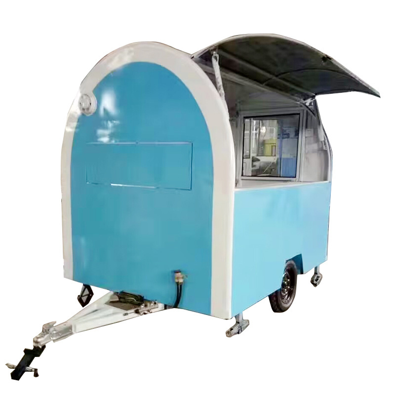 Wanda Square Food Trailer For Sale Food Truck Barbecue Mobile Street Food Vending Cart