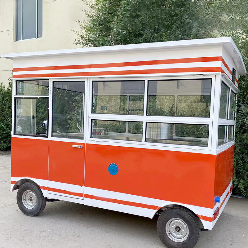 Foodcart mobile food trailer outdoor Sushi Food Truck Japanese With Exhaust Fan