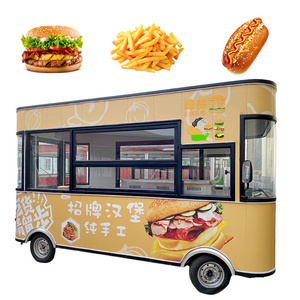 Foodcart mobile food trailer outdoor Sushi Food Truck Japanese With Exhaust Fan