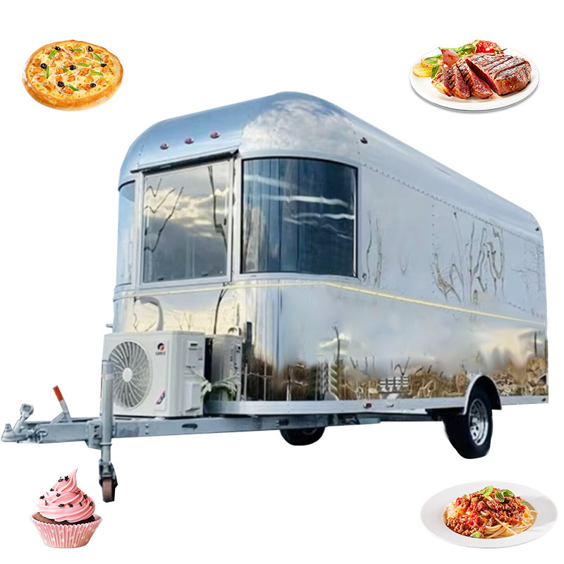 WD UK food truck popular catering mobile fast food car for sale