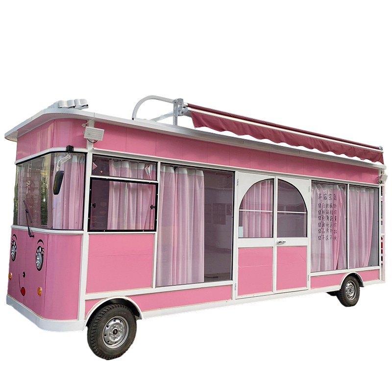 Foodcart mobile food trailer outdoor Sushi Food Truck Japanese With Exhaust Fan