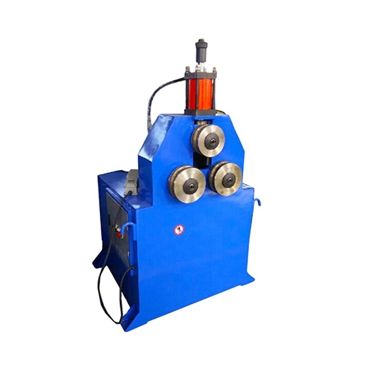 High Power square tube Steel Pipes profile tube bender Hydraulic 3 Roll Pipe Bending Machine