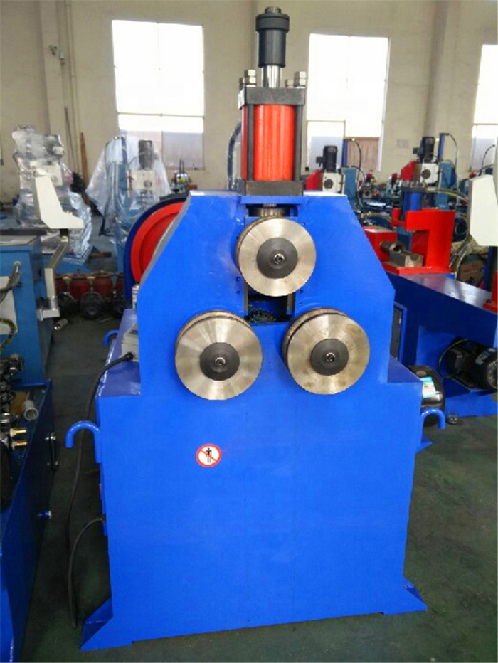 High Power square tube Steel Pipes profile tube bender Hydraulic 3 Roll Pipe Bending Machine