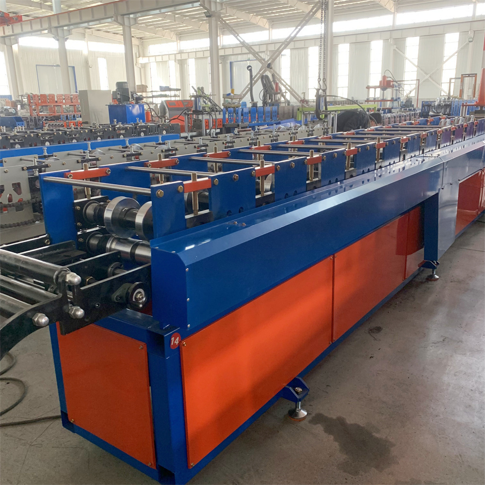 Cold Form Steel Purlins Light Gauge Cee Section Roll Former Galvanized C75 Lip Channel C Z Purlin Roll Forming Machine