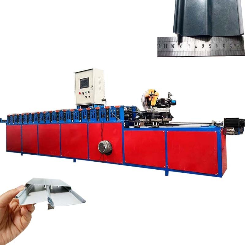 High Working Efficiency Shutter Door Slat Forming Machine Hydraulic Door Side Guide Roll Former Folding Sheet Metal Machine