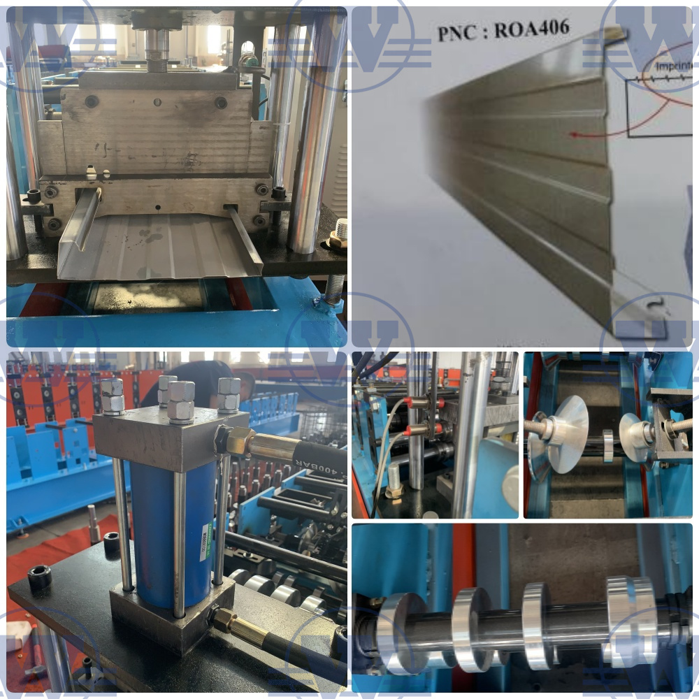 Low Noise Level Drip Edge Roll Forming Machine Usa Popular Design Metal Roof Trim Edge Form Machine