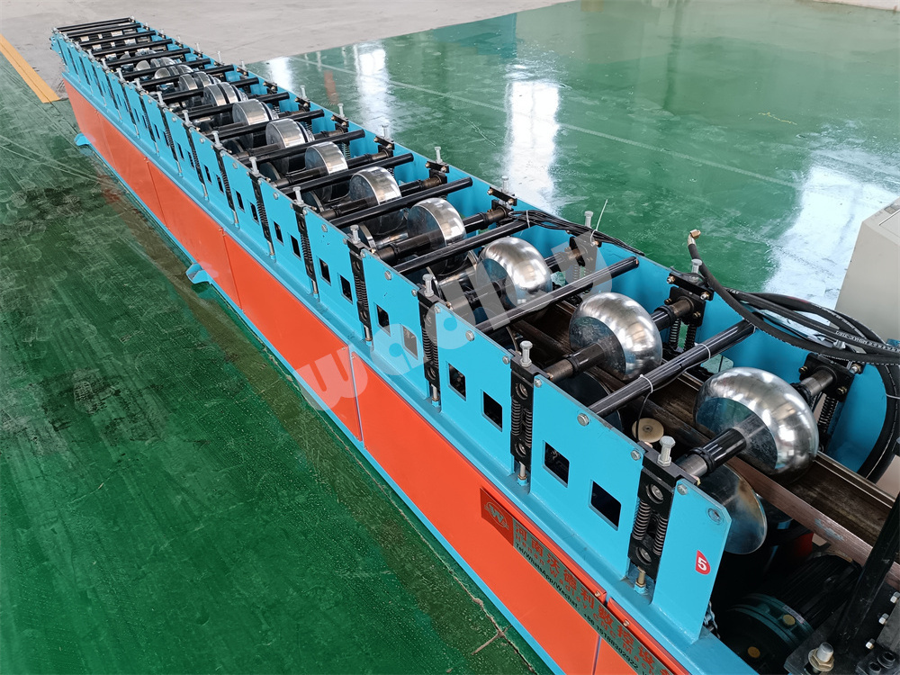 Automatic Downspout Gutter and Elbow Machinery Rain Water Steel Downpipe Spout Bending Roll Forming Machines