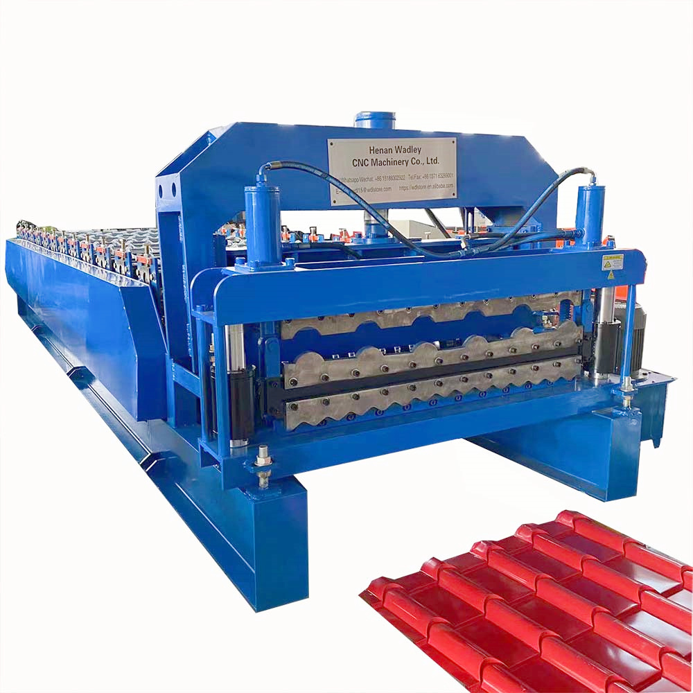 Customized Double Layer Tr4 Tr6 Roofing Metal Sheet Galvanized Cold Roll Forming Making Machine