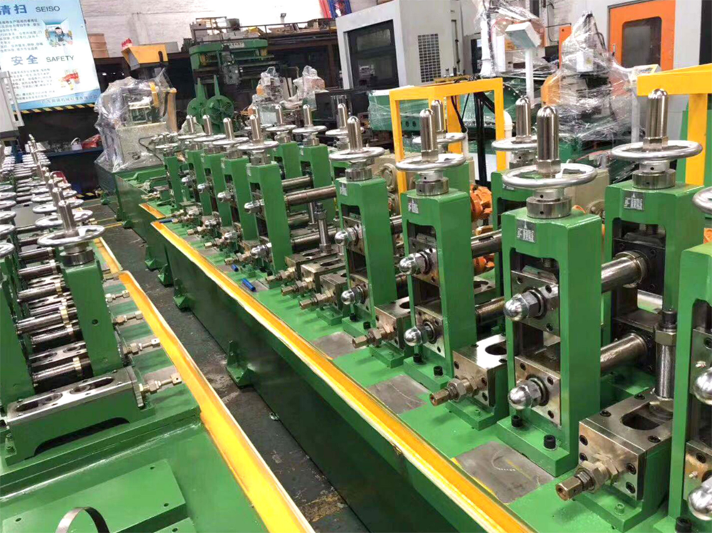 The Steel Metal Square Pipe Tube Roll Making Machine For Tube Making Machine