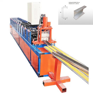 Metal Roofing Truss Cold Making Machinery/ Metal Roll Forming U C Z Purlin Machine used frame machine for sale