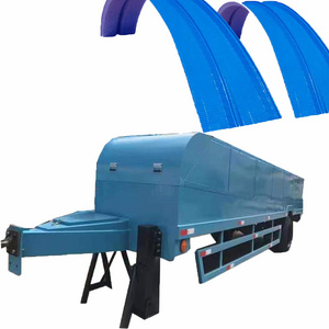 K Arch Span Self Supported Roofing Machine Trailer Mounted Curve Roof Machine