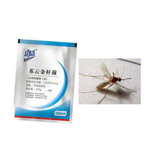 1200ITU/mg BTI kill mosquito larva spray on water surface anopheles