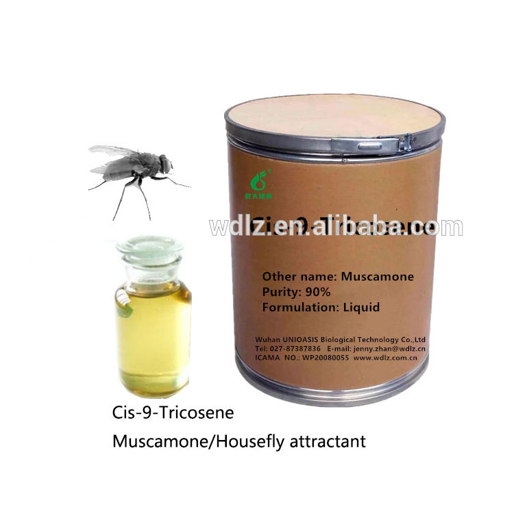 Yellow Liquid Insect pheromone fly attract flies muscalure best bait trap lure for housefly insecticide