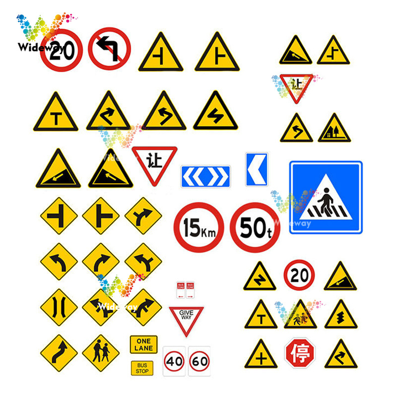 3M crosswalk signs high-brightness high-reflective aluminum reflective signs road warning traffic signs