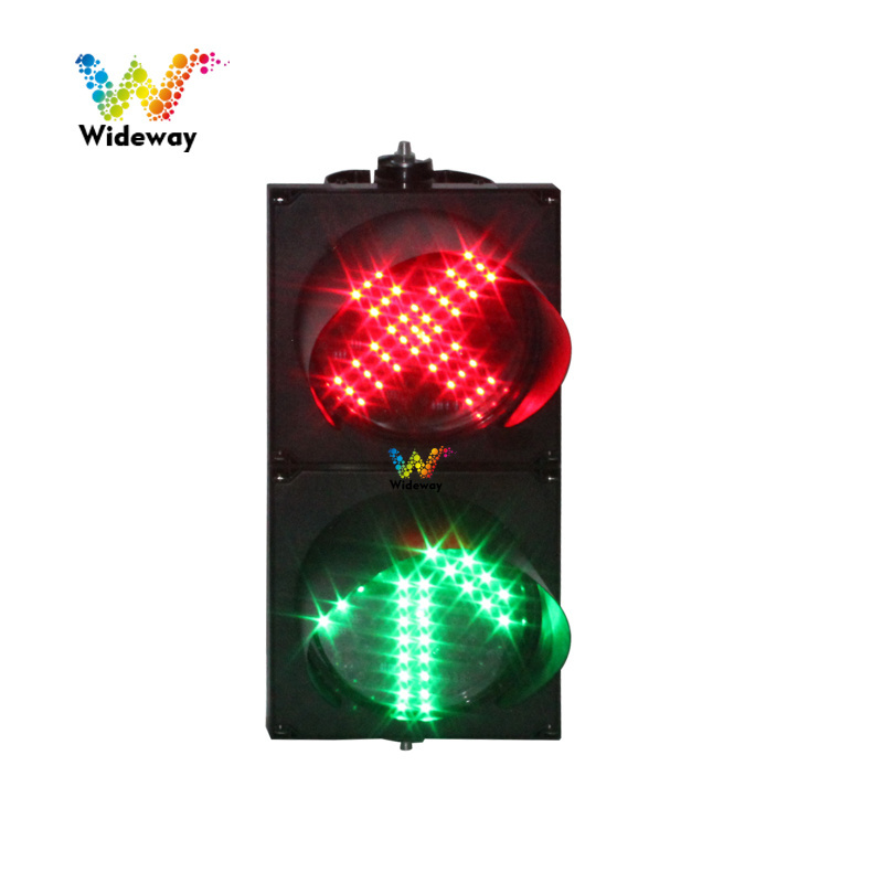 toll station 200mm red cross green arrow stop go led traffic light