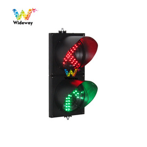 toll station 200mm red cross green arrow stop go led traffic light