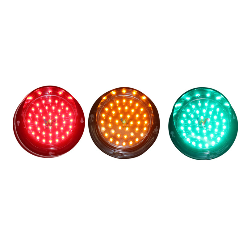 Red amber green LED Light 4 Inch 100mm Traffic Arrow Board Module Cluster