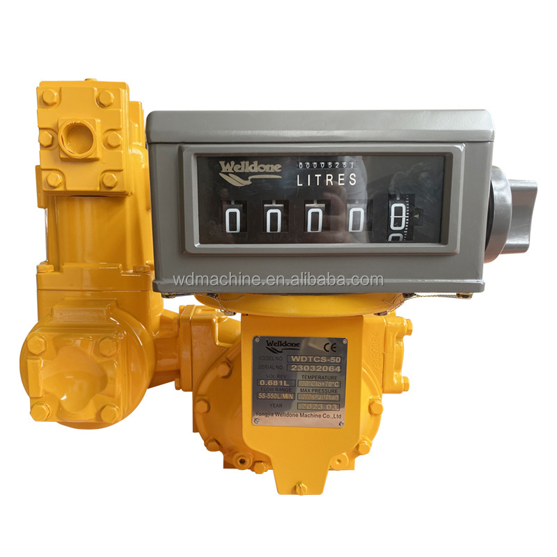 fuel diesel flow meter,positive displacement flowmeter