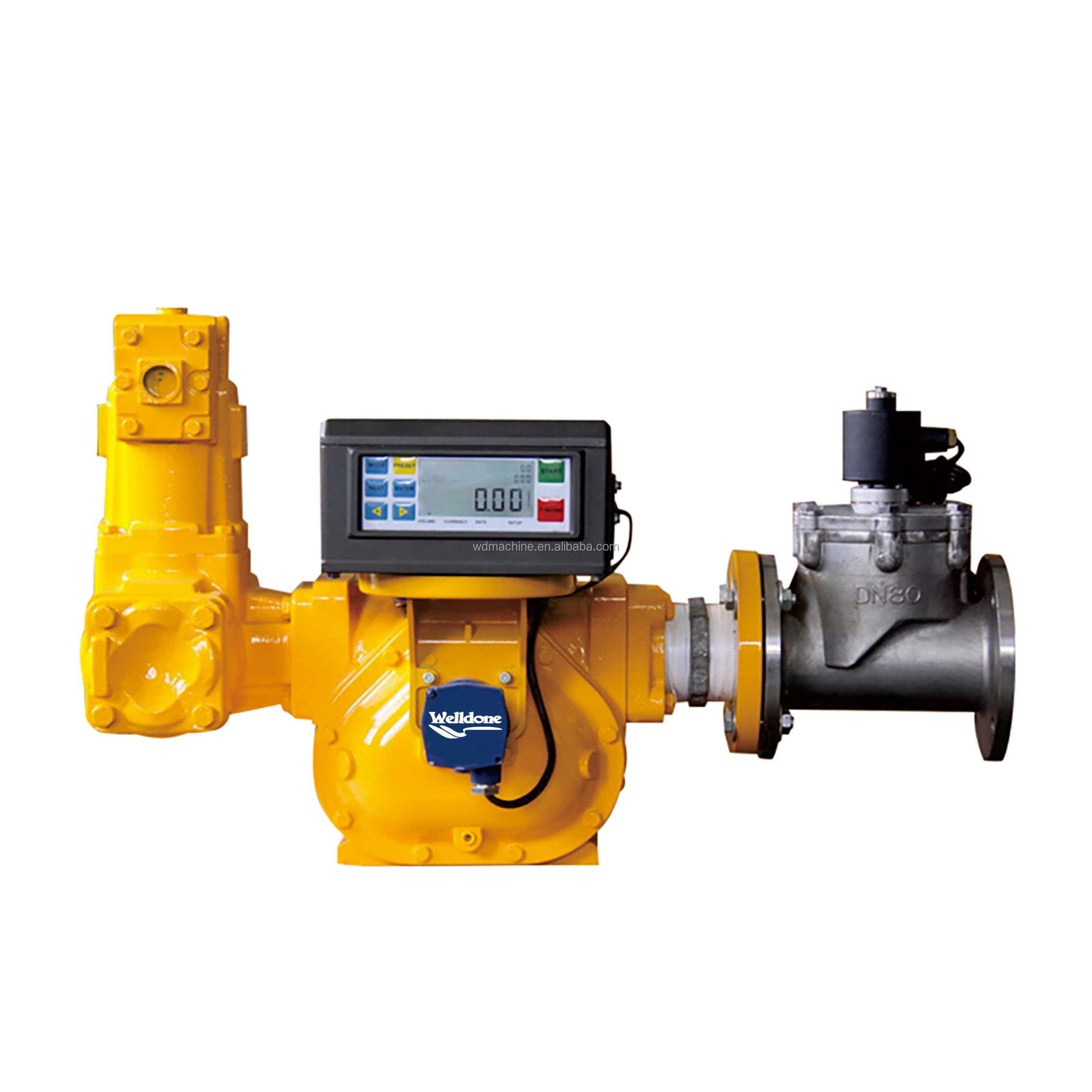 fuel diesel flow meter,positive displacement flowmeter