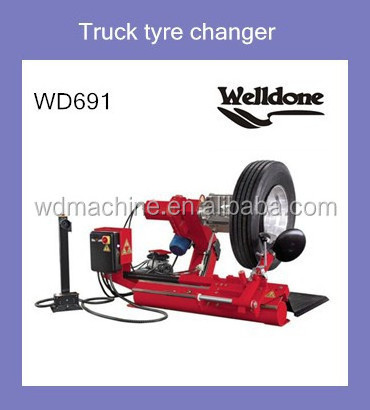 Heavy duty truck tyre changer machine