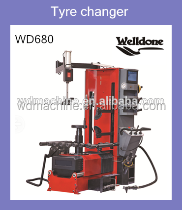 provides more power truck tyre changer with double helper arm