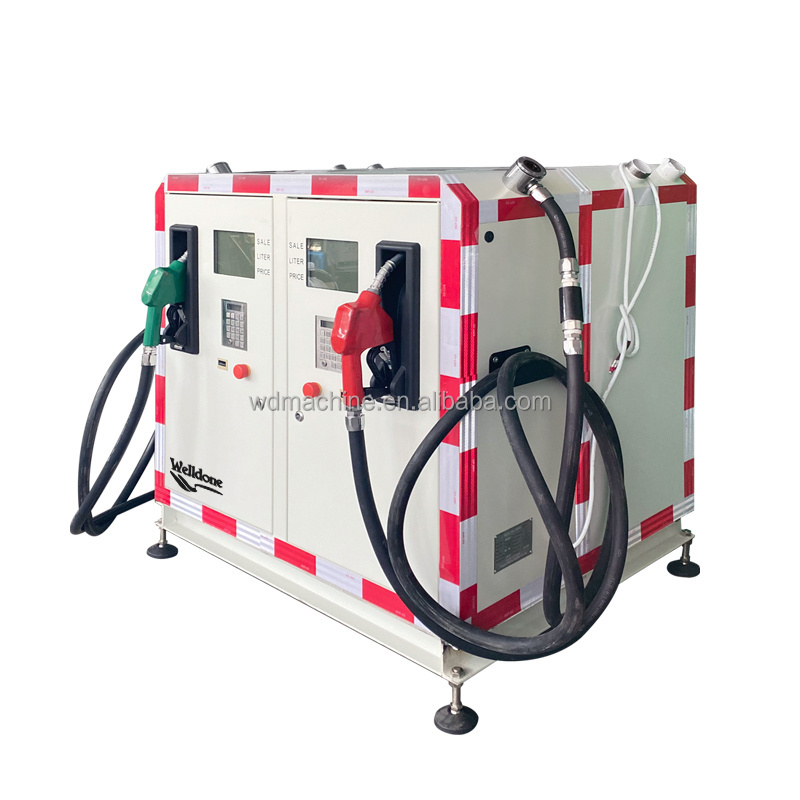 Micro gas station portable fuel dispenser with tank WELLDONE mobile station