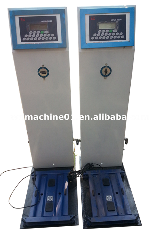 LPG scale LPG cylinder filling machine gas scale