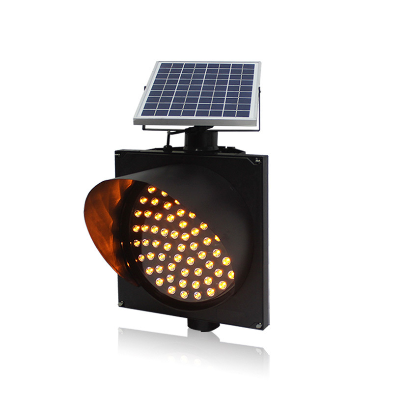 malaysian intersection warning traffic light 300mm amber flashing road construction solar yellow traffic warning light