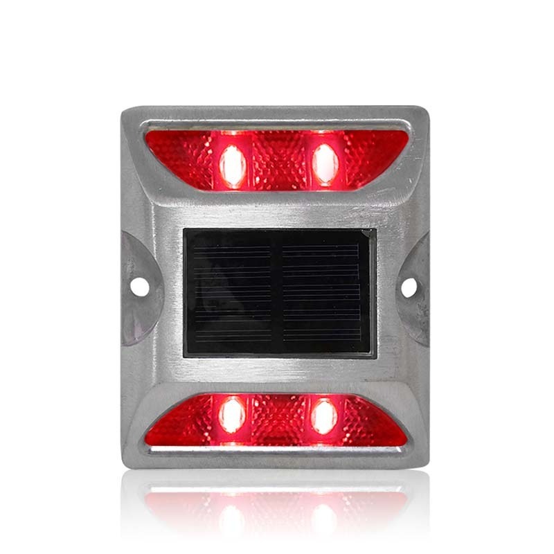 WeiDeMei wholesale price  cat eye flashing light aluminum solar pavement marker road stud