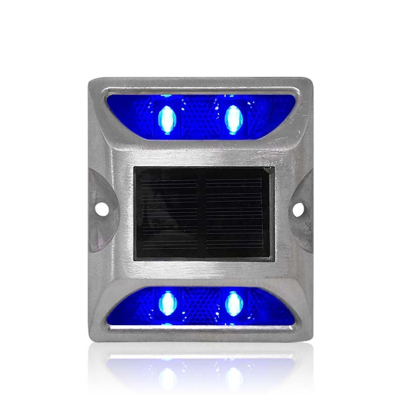 WeiDeMei wholesale price  cat eye flashing light aluminum solar pavement marker road stud