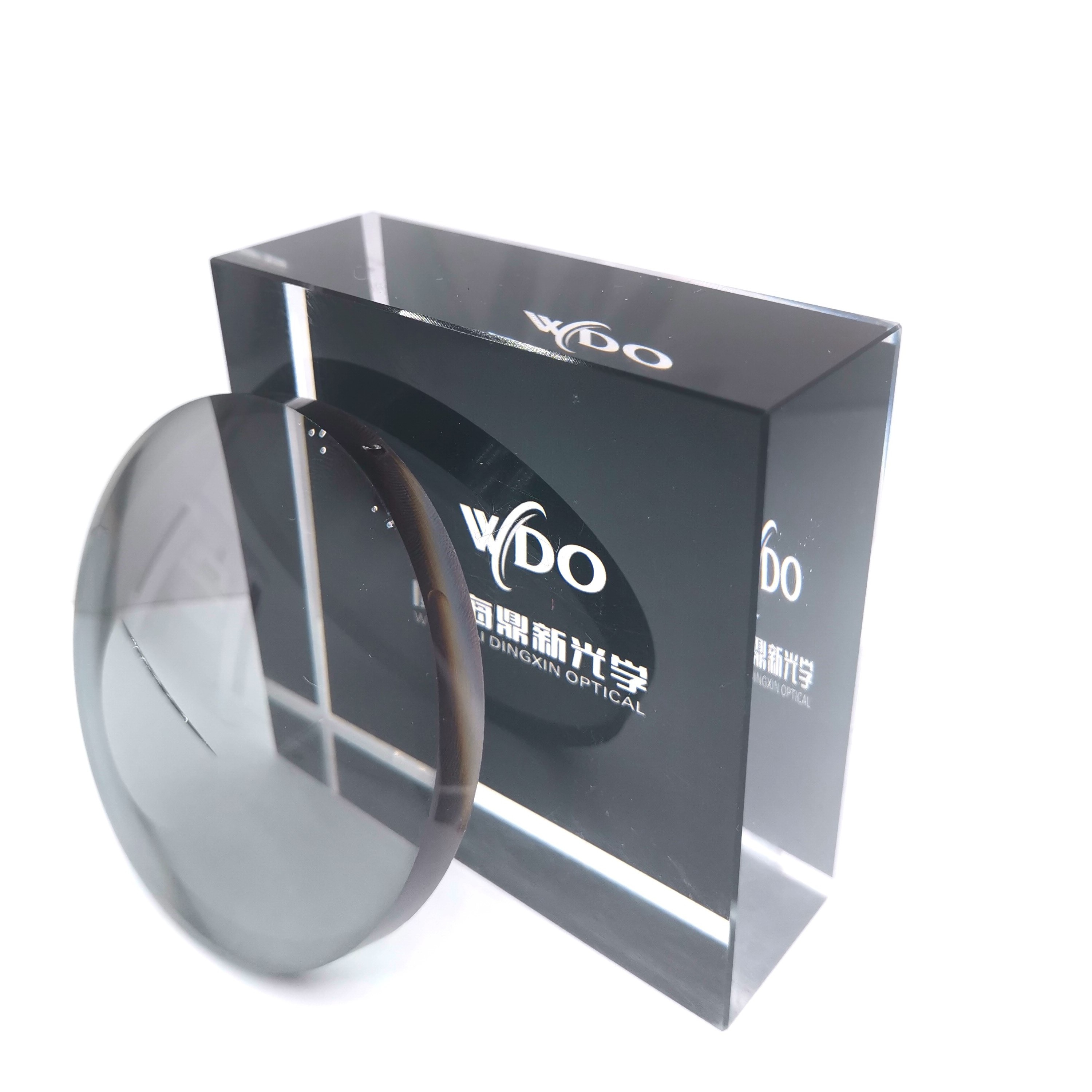 WDO SF semi finished 1.56 bifocal flat-topphotochromic optical lenses prescription sunglasses lenses lenticular lens