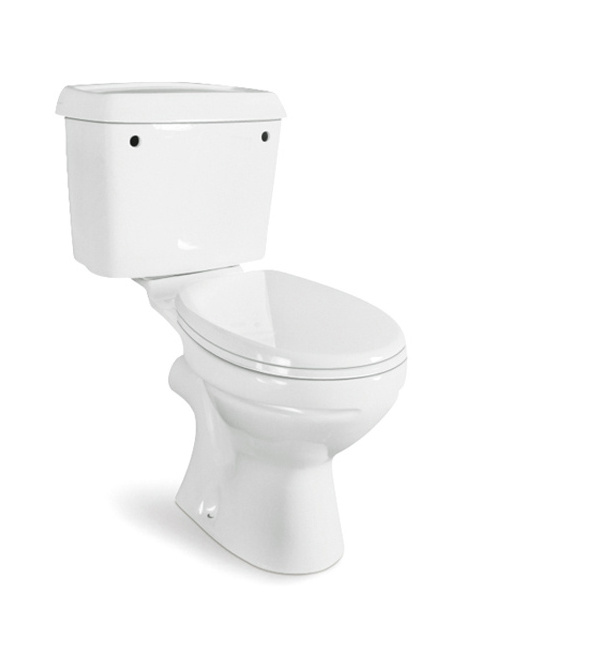 South African ceramic two piece p trap  Chaozhou sanitary ware factory WC toilet