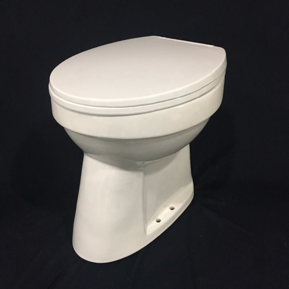 Bathroom cheap  Manual Flush toilet bowl ceramics wc toilet bowl without tank